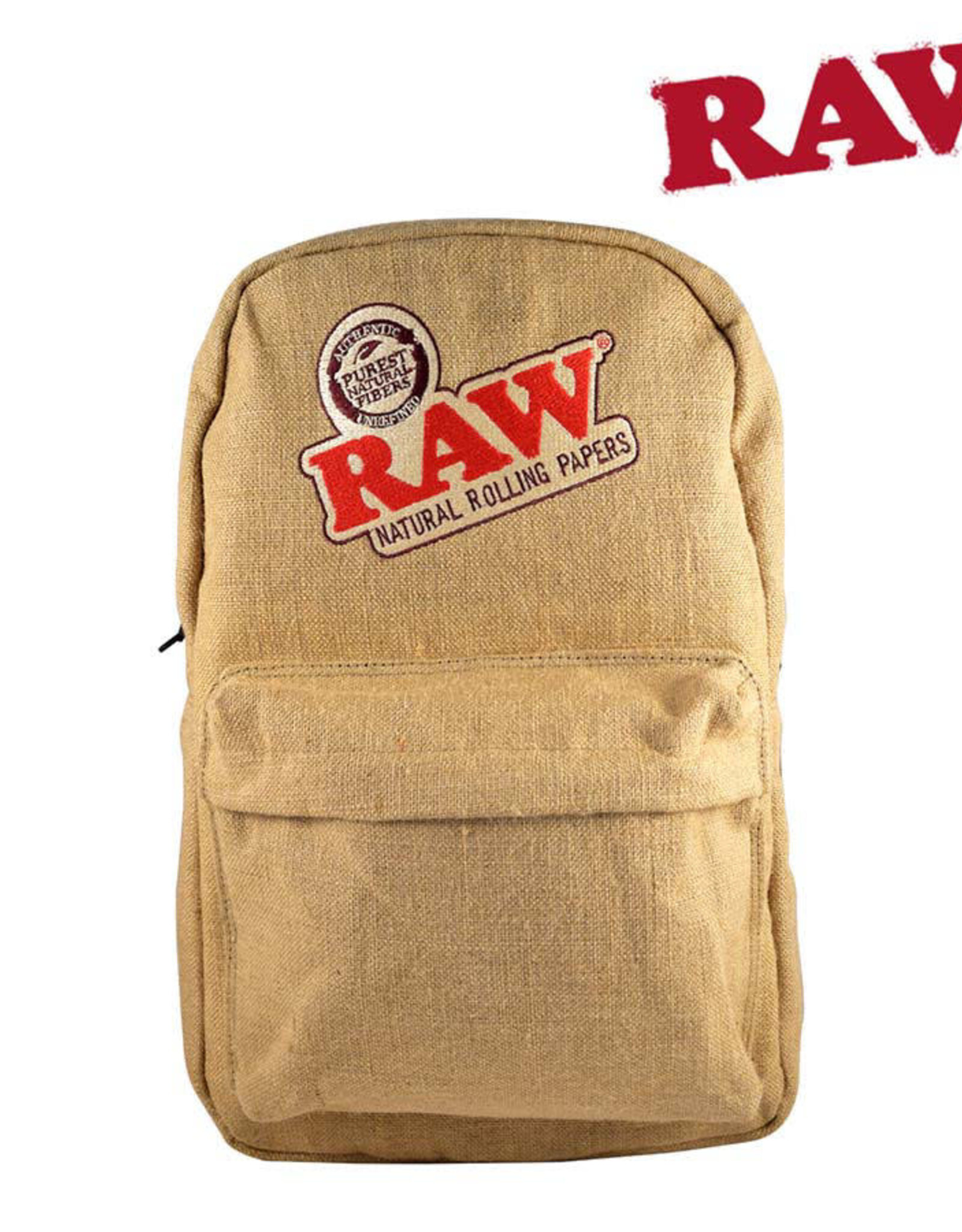 RAW RAW BURLAP SMELL PROOF BACKPACK STYLE 2