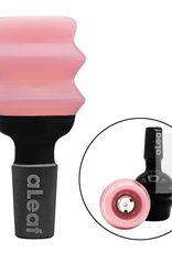 ALEAF HONEY POT BOWL W/ SCREEN 14MM PINK & BLACK