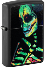 ZIPPO GLOWING SKULL DESIGN
