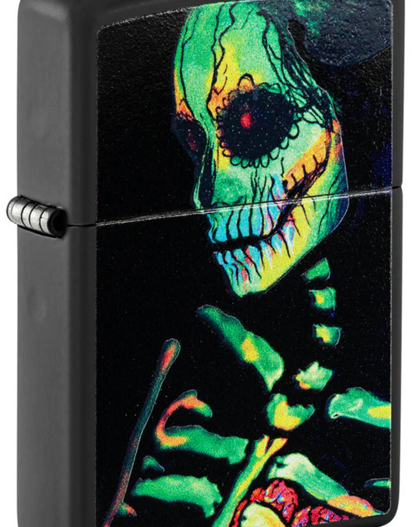 ZIPPO GLOWING SKULL DESIGN
