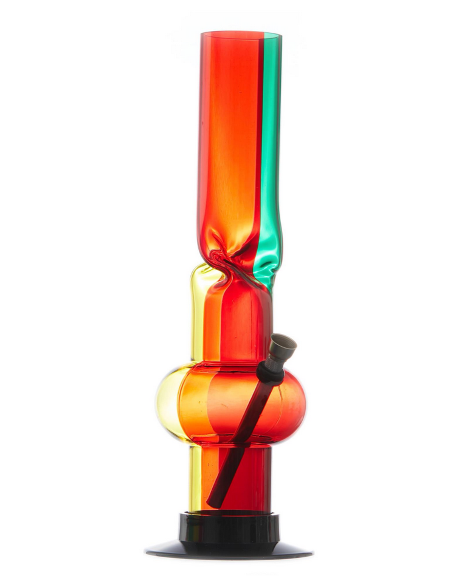 ACRYLIC BONG - LEGALIZE IT TWISTED - 13in / 33cm