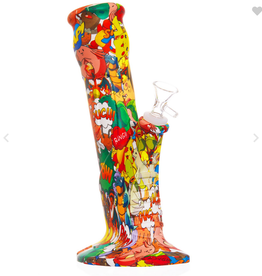 SILICONE BONG - LAYURASS DOWN - 10in / 25cm