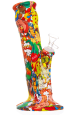 SILICONE BONG - LAYURASS DOWN - 10in / 25cm
