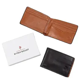 RDS RDS WALLET GENUINE LEATHER BLACK/TAN