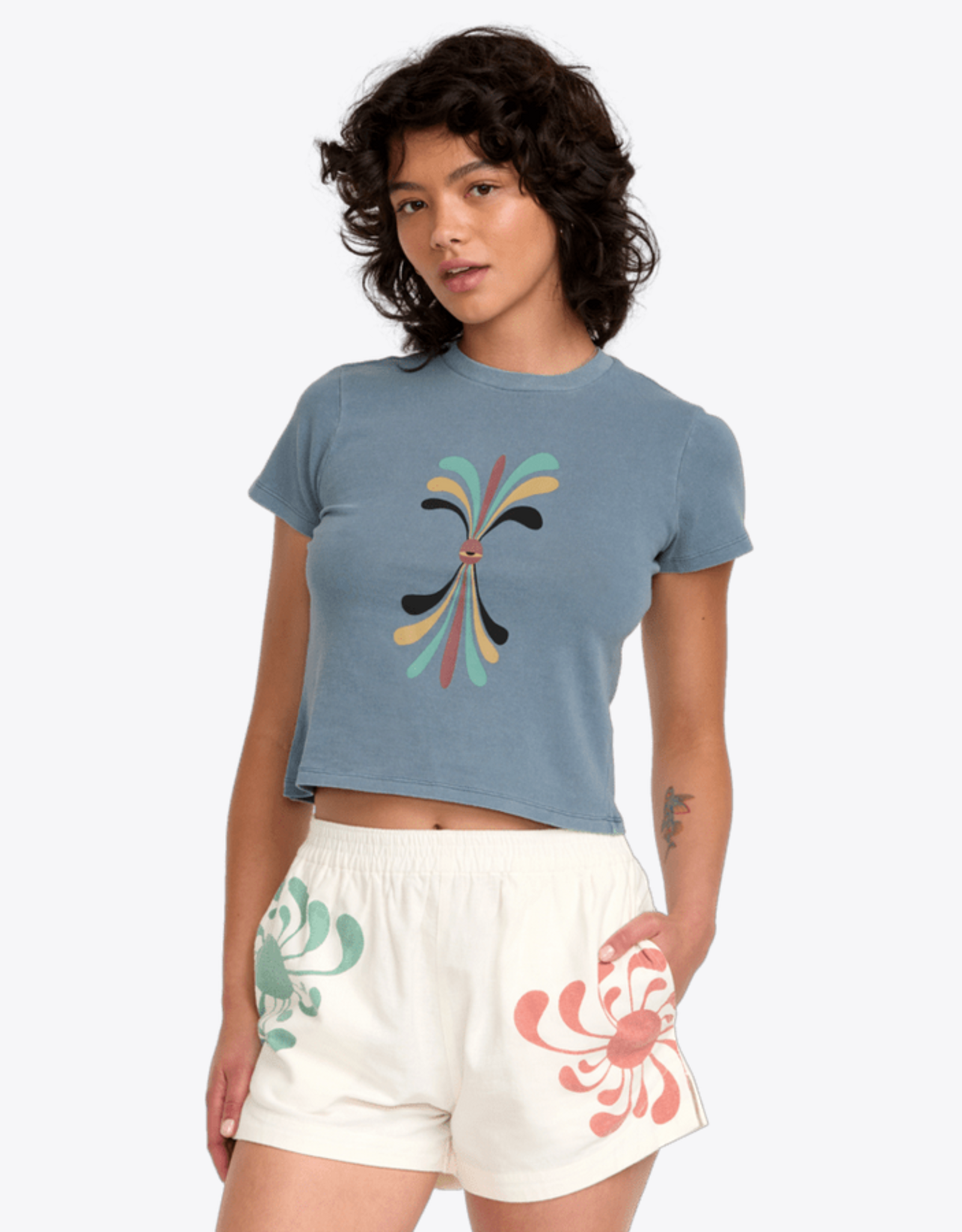 RVCA LAURYN ALVAREZ 411 TEE