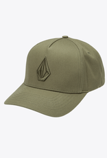 Volcom EMBOSSED STONE ADJ HAT LIGHT OLIVE