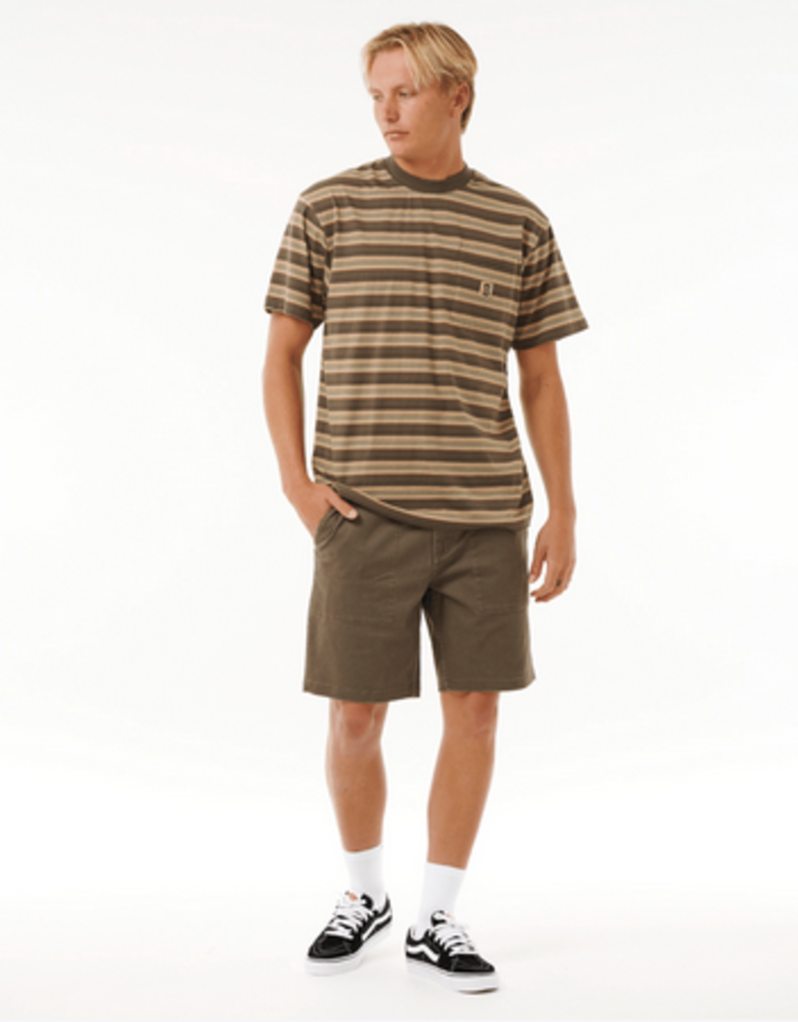 RIPCURL SEARCH STRIPE TEE