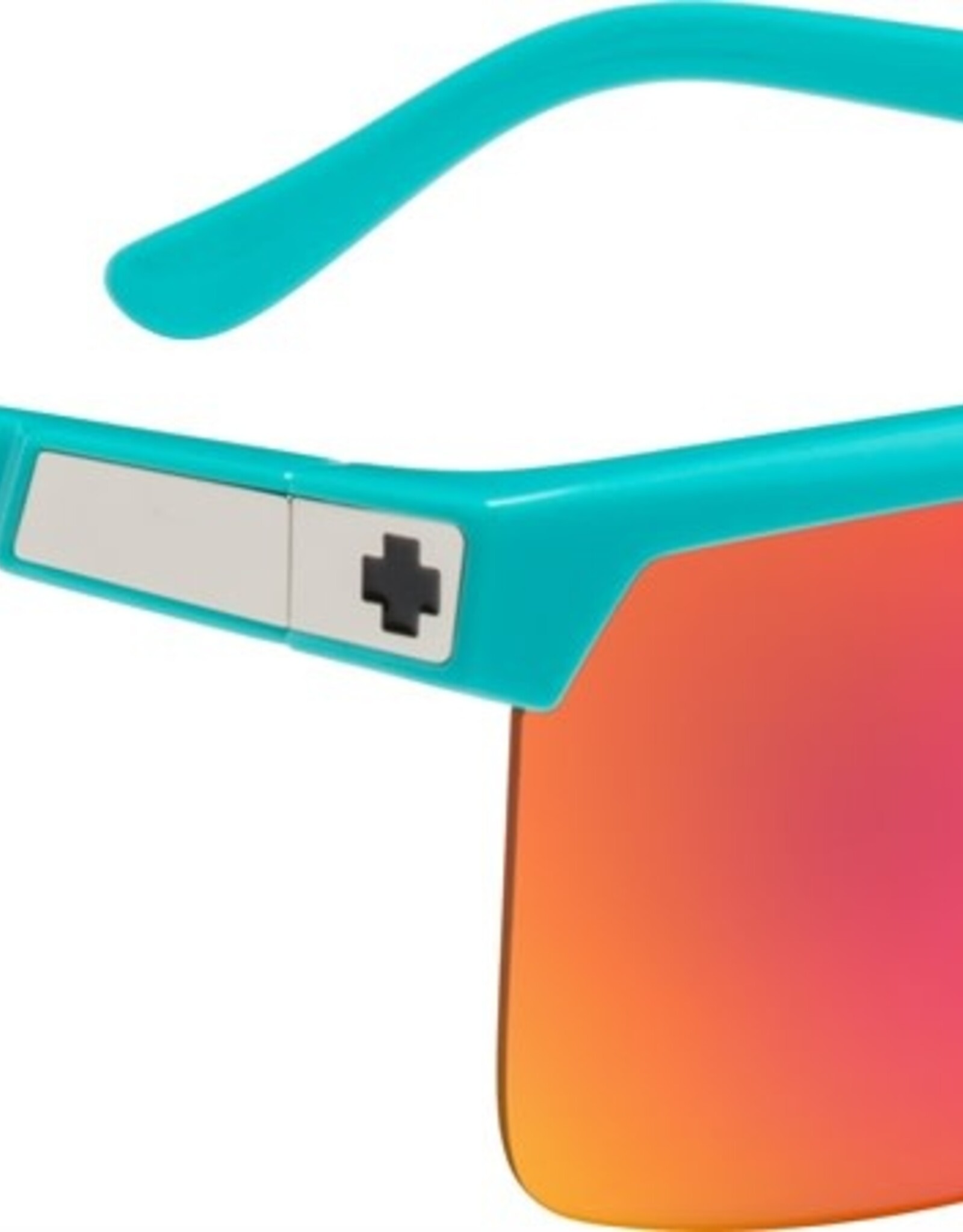 SPY Flynn 5050 Tealhdplus gray grn w/ pink spectra mirror