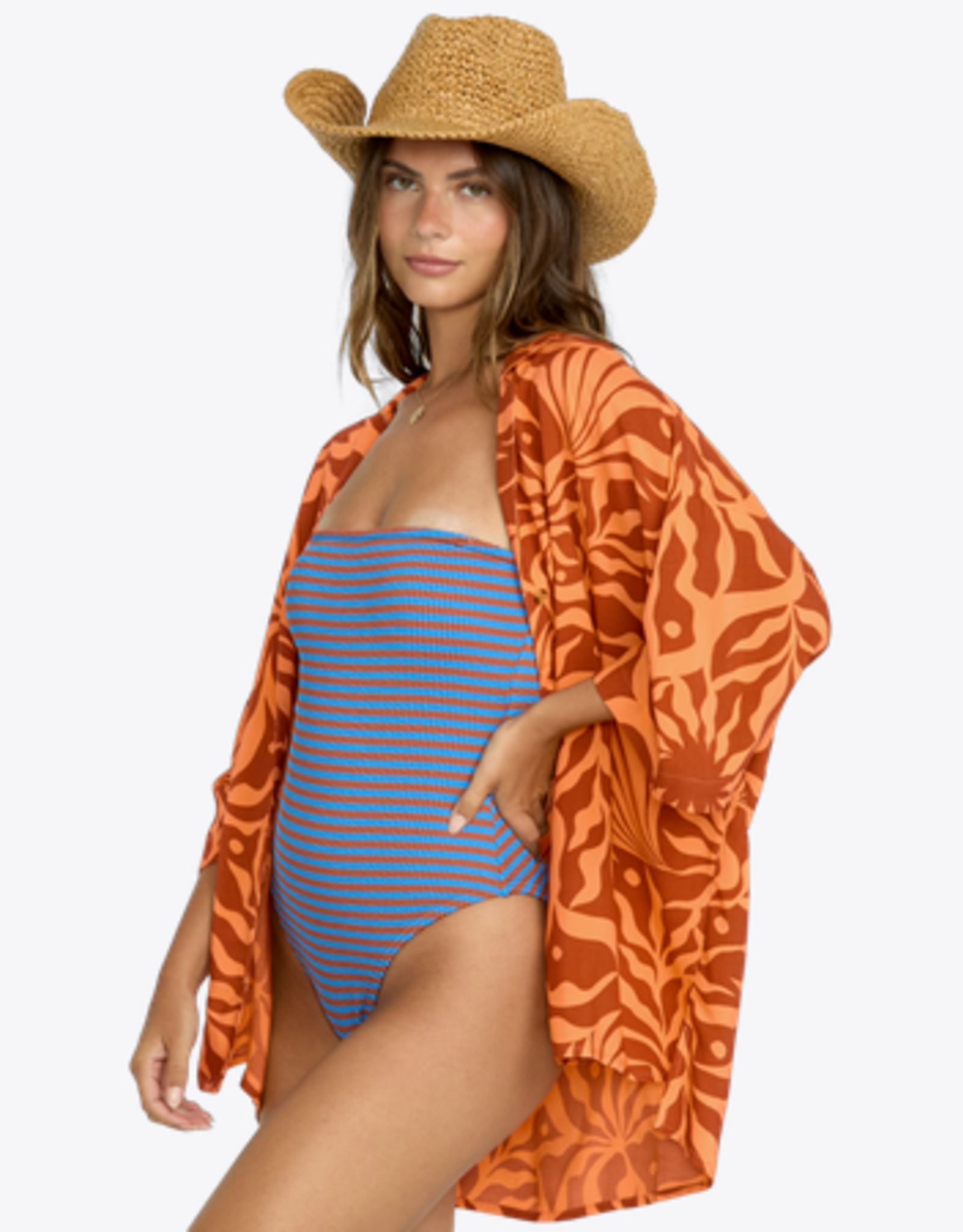 Billabong BEACH SIDE PRNTD SS WVN