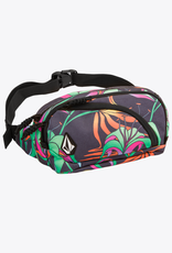 Volcom WAISTED PACK black and green