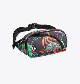 Volcom WAISTED PACK black and green