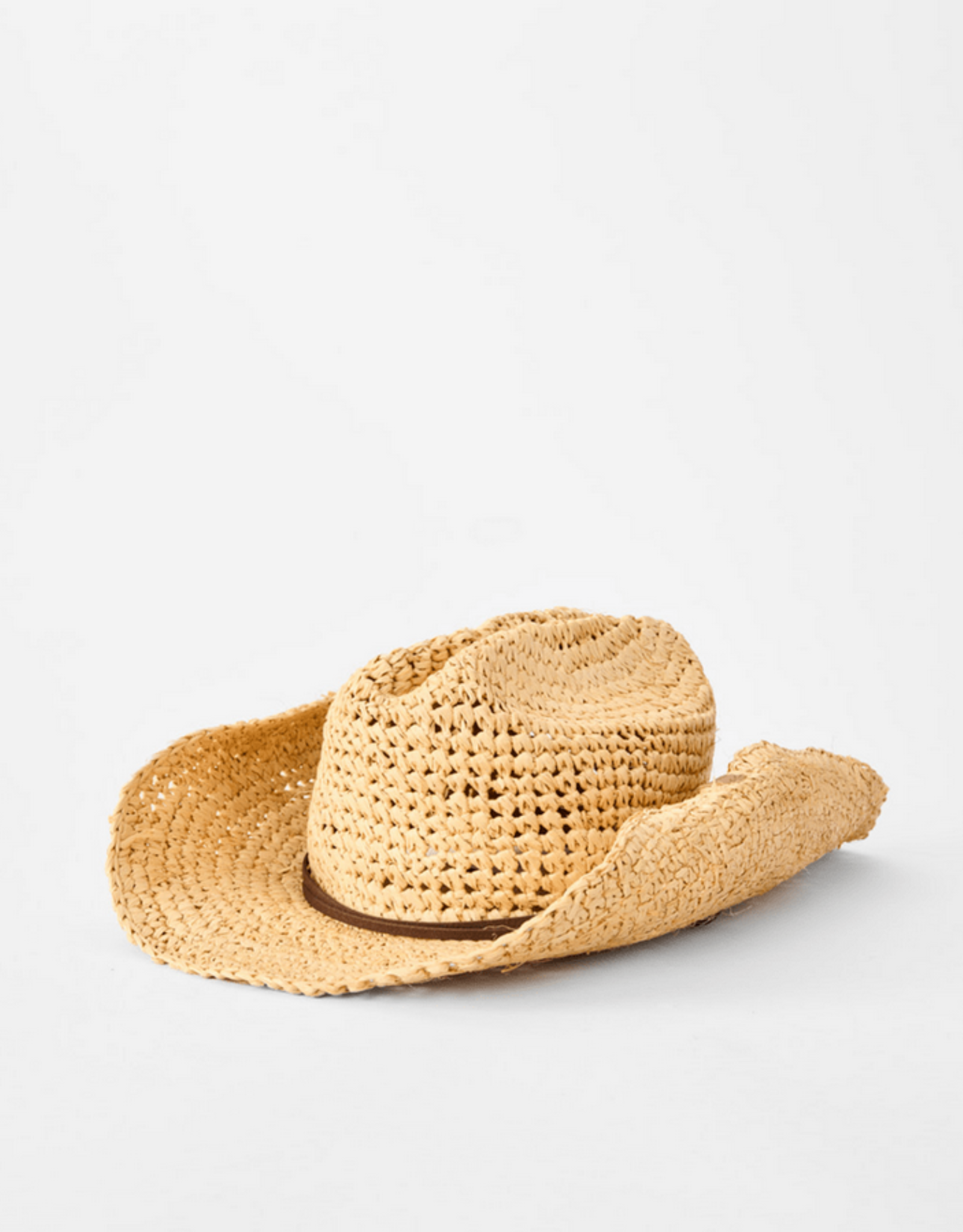 RIPCURL CRUSHABLE STRAW COWGIRL HAT