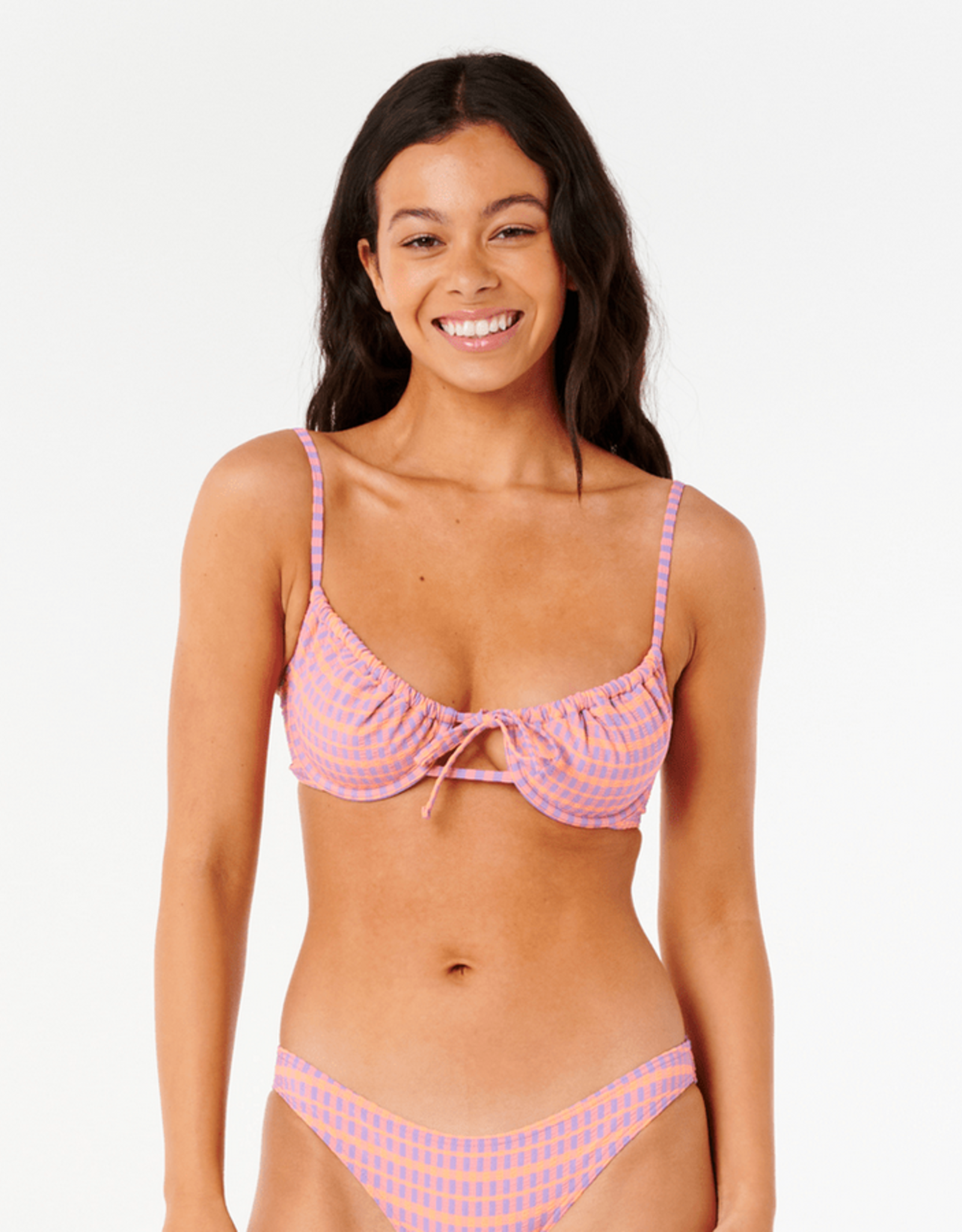 RIPCURL ISLES PLAID D-DD BALCONETTE