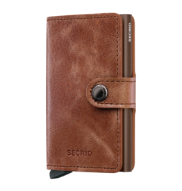 Secrid MINIWALLET VINTAGE COGNAC BROWN