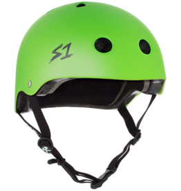 S1 HELMETS S1 HELMET LIFER  BRIGHT GREEN MATTE M