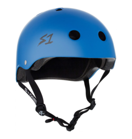 S1 HELMETS S1 HELMET LIFER  BLACK/MATTE CYAN S