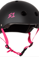 S1 HELMETS S1 HELMET LIFER BLK MATTE/PINK S