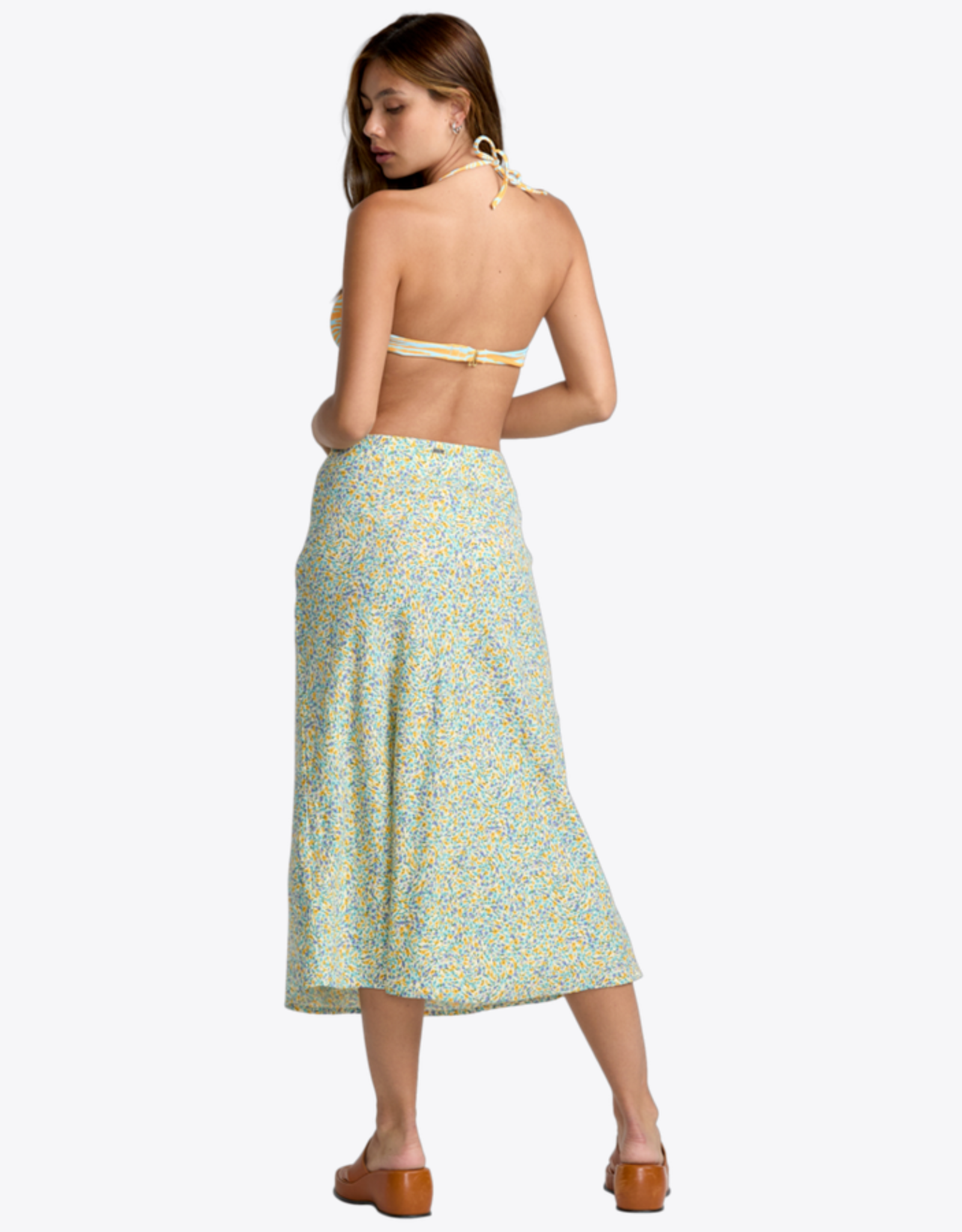 RVCA ANNIKA MIDI SKIRT