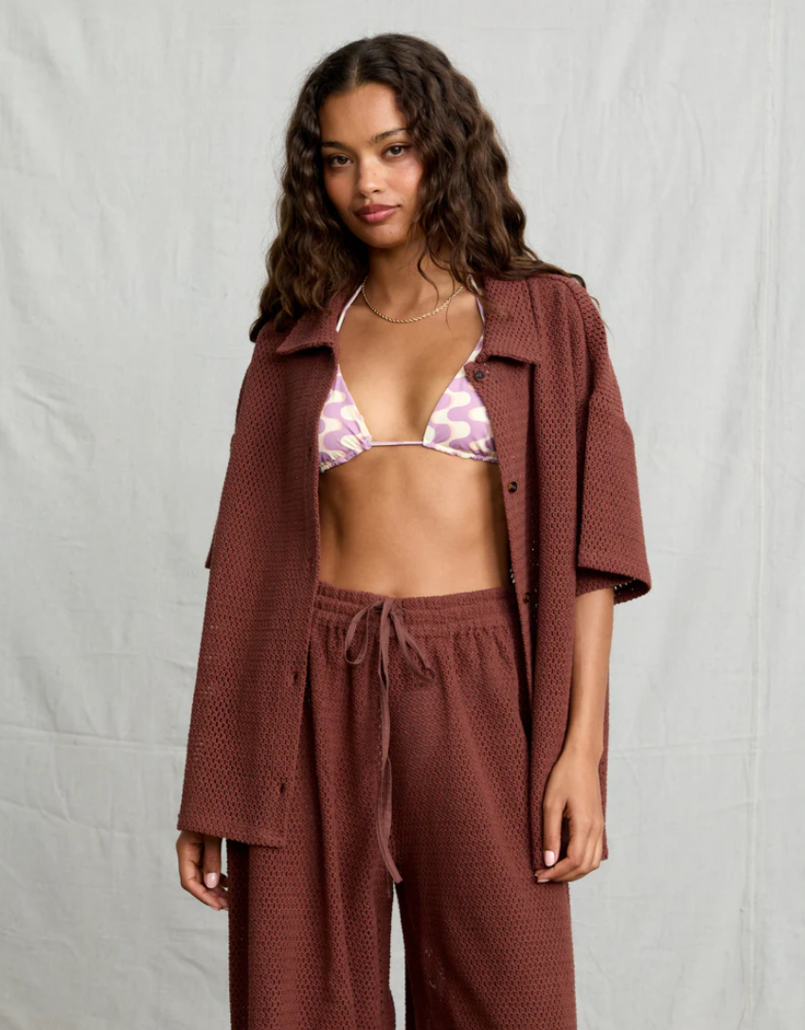 RVCA Fade Crochet Shirt