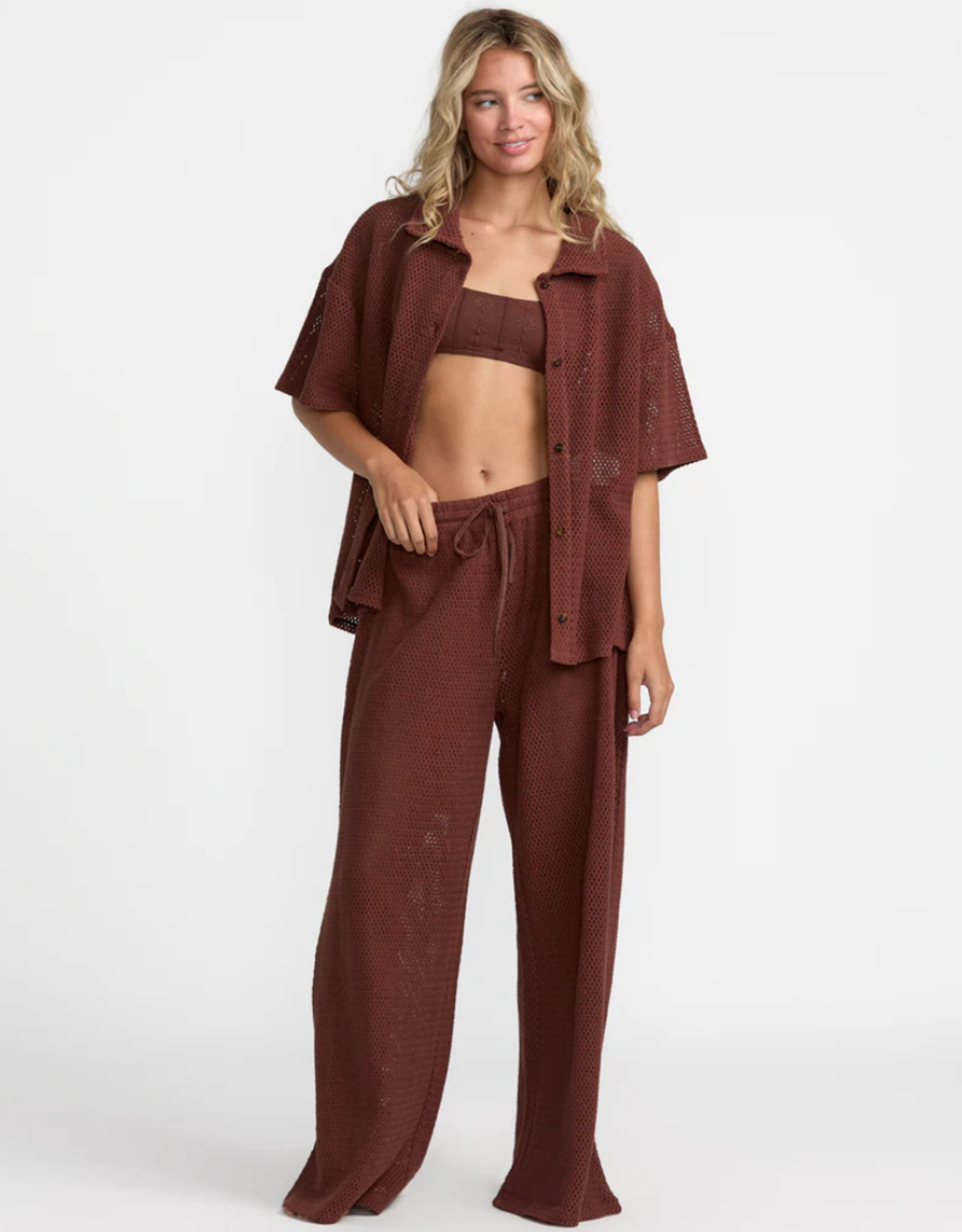RVCA Fade Crochet Shirt