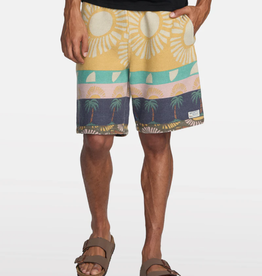 RVCA Exotica Stripe Elastic 19" Short