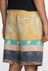 RVCA Exotica Stripe Elastic 19" Short