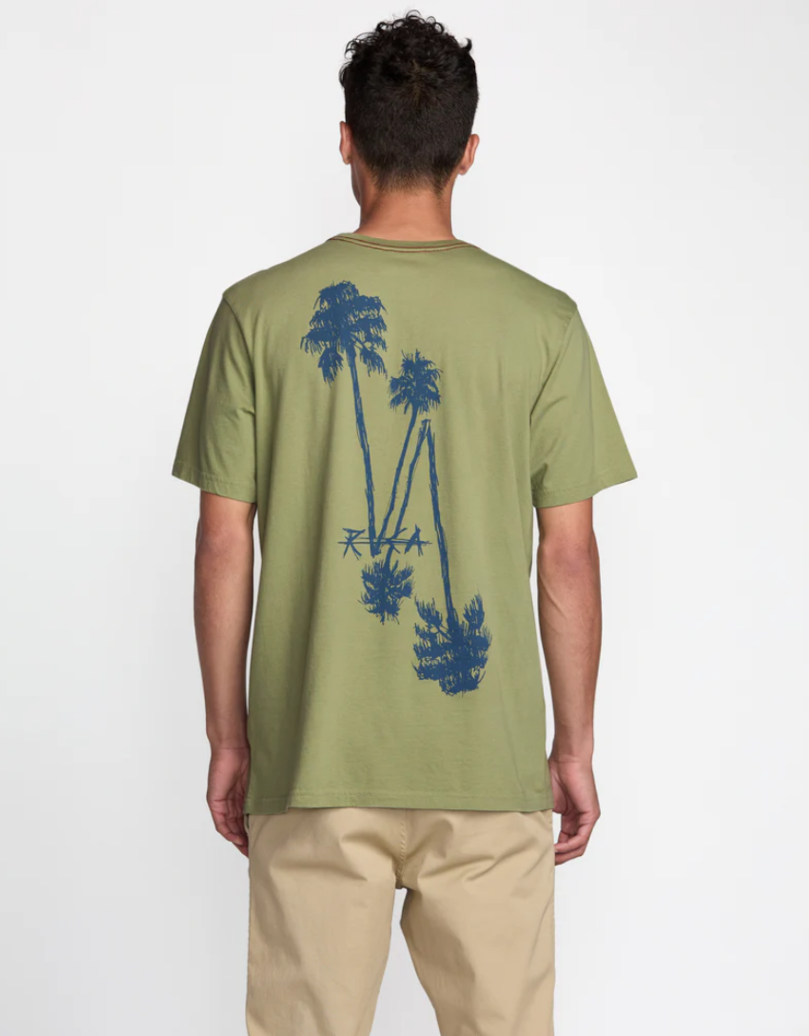 RVCA Crossed Palms Short Sleeve Tee