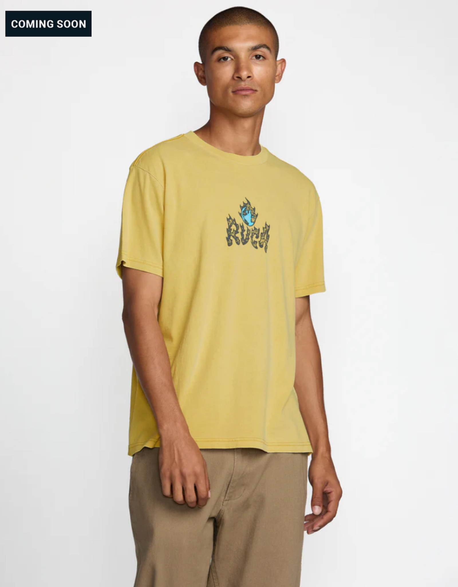 RVCA Burn Notice Short Sleeve Tee