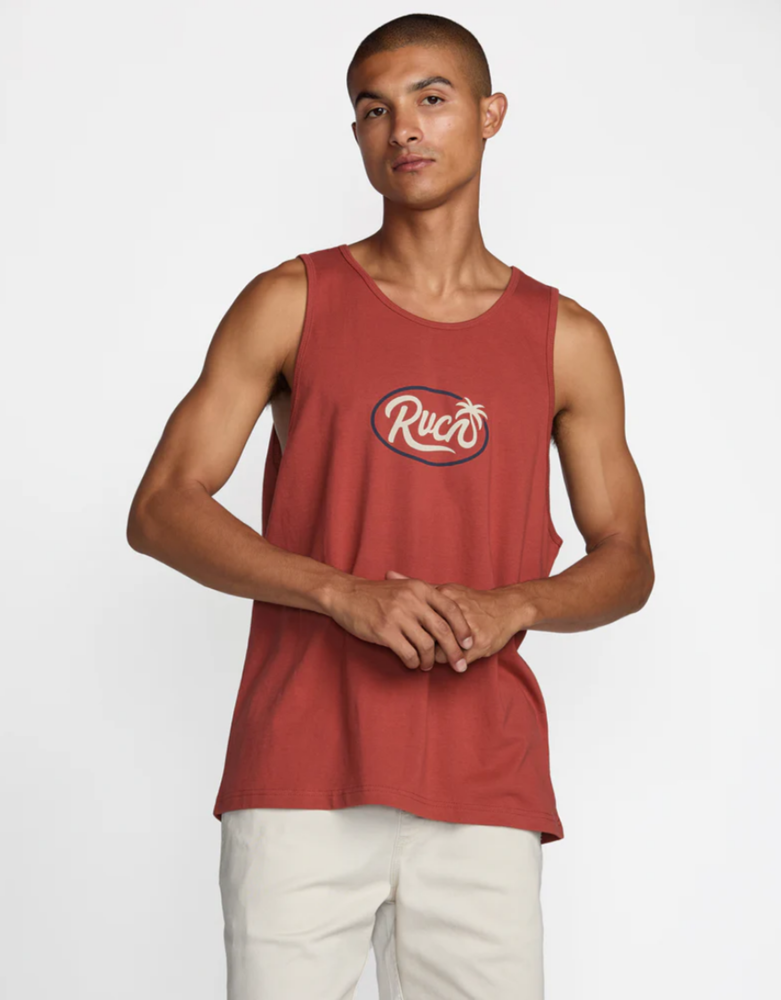 RVCA Frond Script Tank