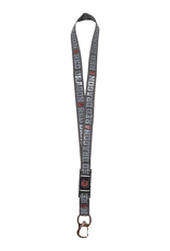 RDS RDS LANYARD DK GREEY/LIGHT GREY