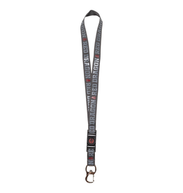 RDS RDS LANYARD DK GREEY/LIGHT GREY