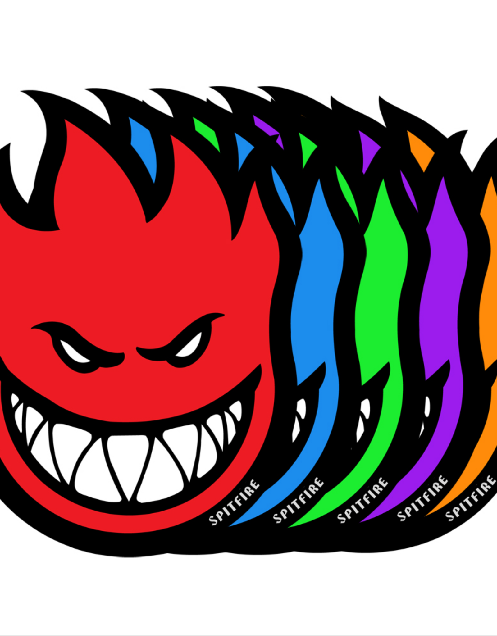 Spitfire FIREBALL STICKER (HUGE)