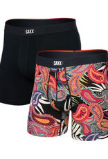 Saxx VIBE XTRA SOFT COMFORT BOXER BRIEF FLY 2PK