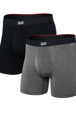 Saxx VIBE XTRA SOFT COMFORT BOXER BRIEF FLY 2PK