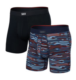Saxx VIBE XTRA SOFT COMFORT BOXER BRIEF FLY 2PK