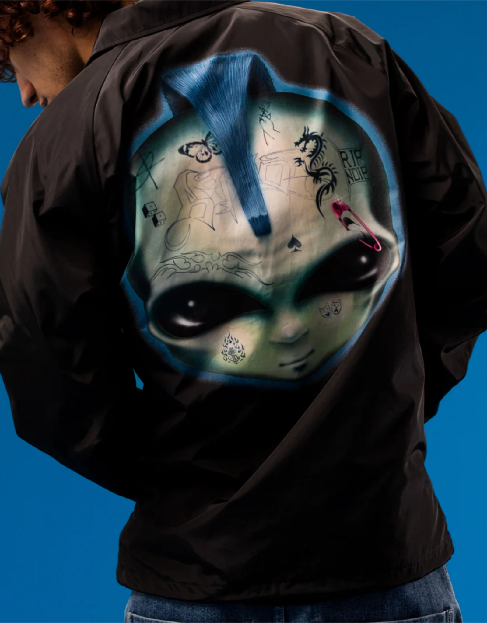 Ripndip COACHES JACKET SQUABBLE UP L