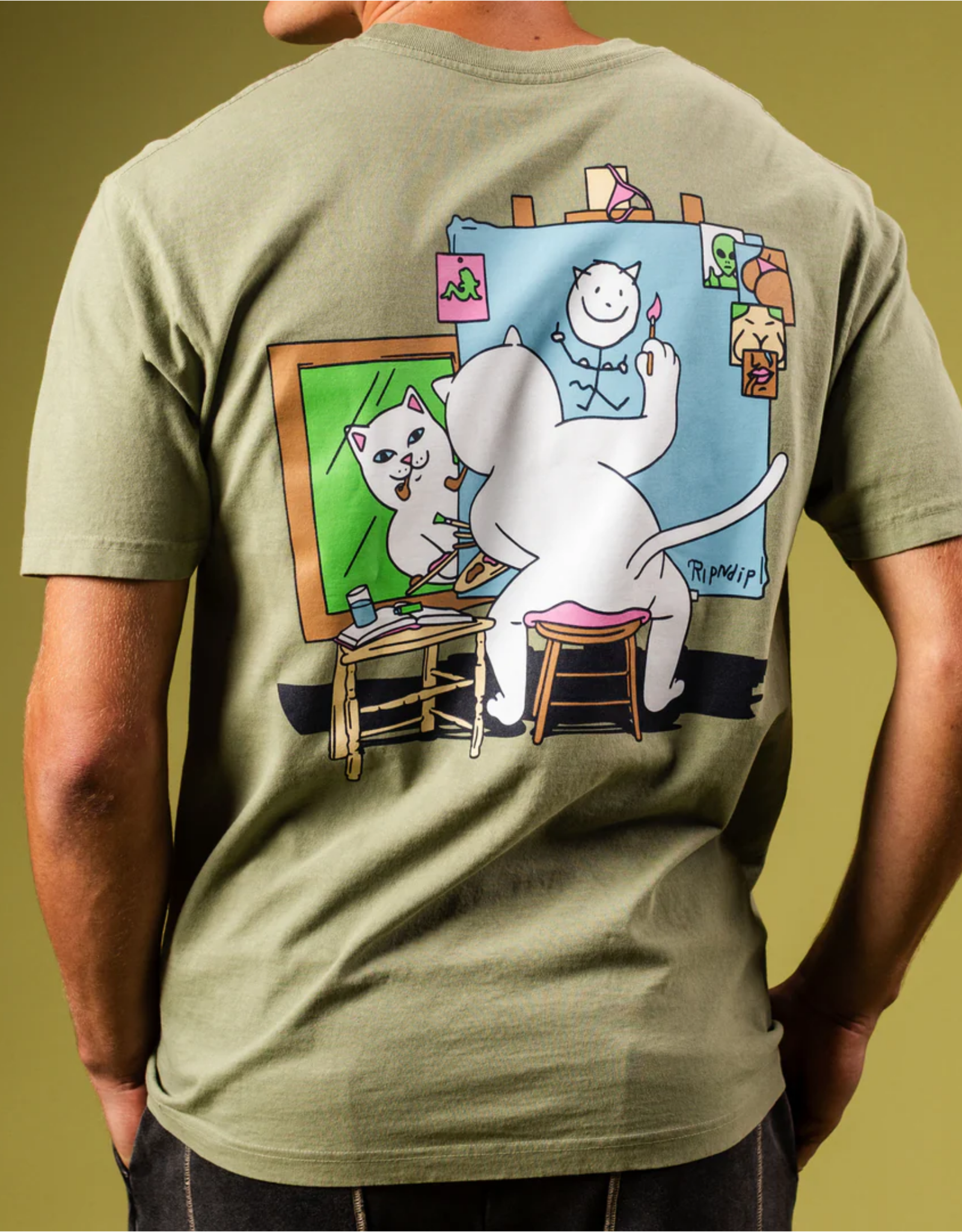 Ripndip T-SHIRT NERMAN ROCKWELL L