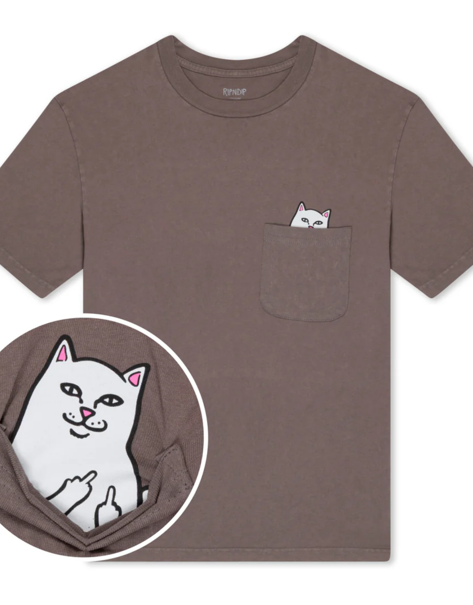 Ripndip Lord Nermal Pocket Tee