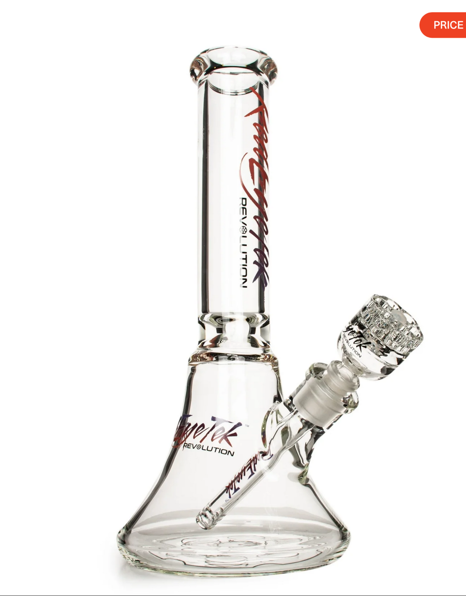 K3146PPB 14" 7mm Thick Revolution Bell Base Water Pipe