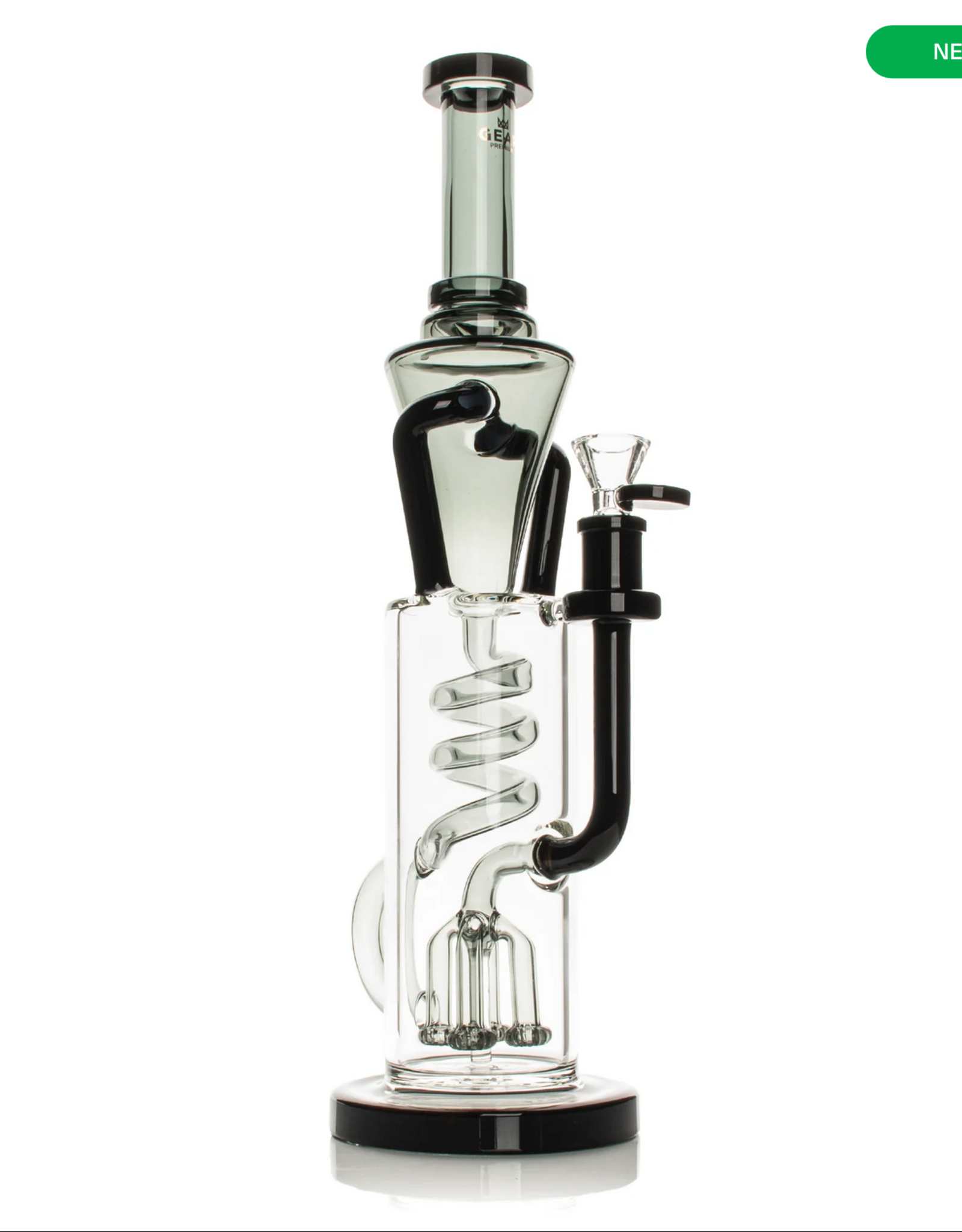 GEAR Premium G5019BK 14" Coil Bubbler