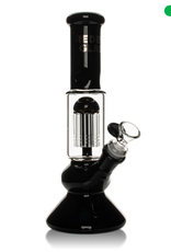 Red Eye Glass REG177BK 10" Blaze Water Pipe