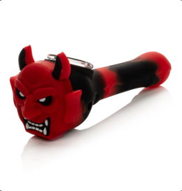 LIT LIT® Silicone 3.75" Monster Hand Pipe  SKU:TS221R