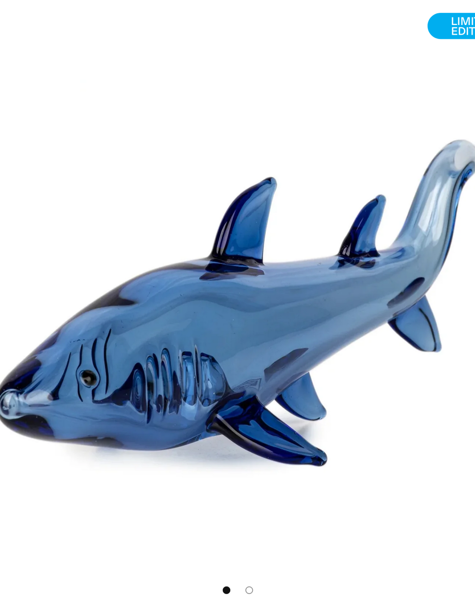 Red Eye Glass Red Eye Glass® 6" Shark Hand Pipe  SKU:3230SB