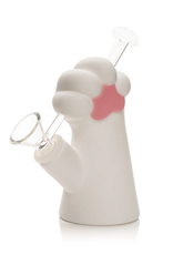 LIT TS220W LIT® Silicone 6" Cat Paw Water Pipe