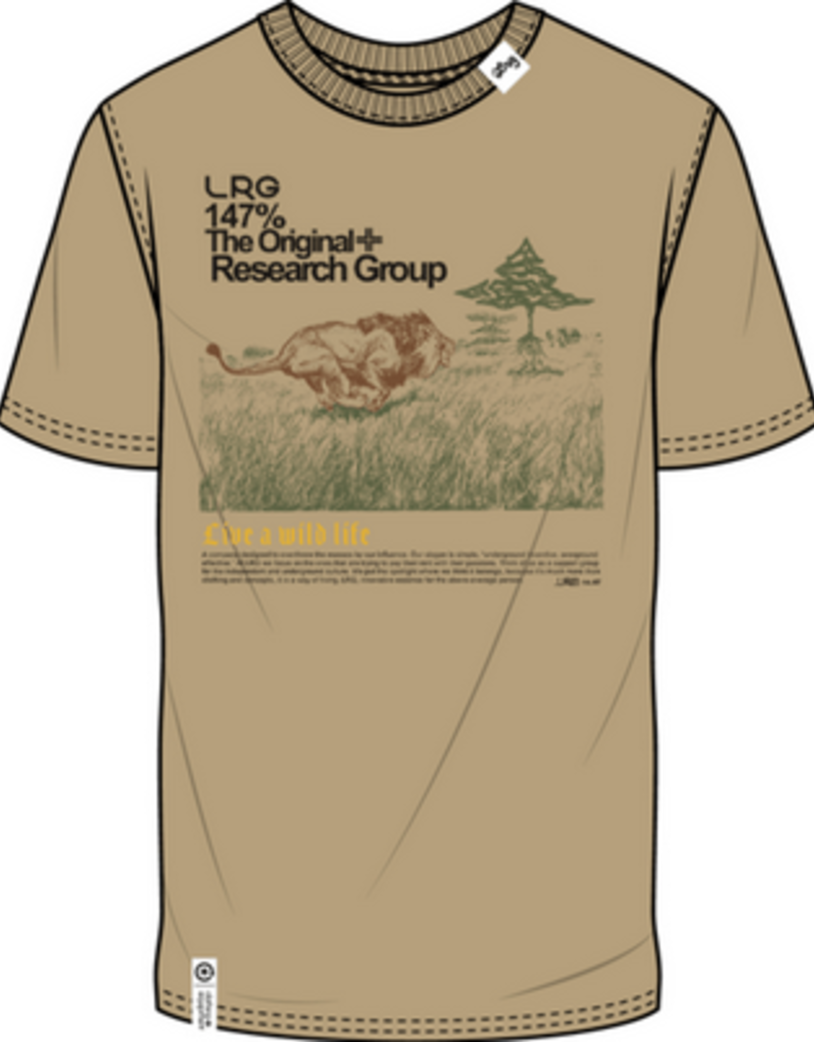 LRG WILD LIFE SS TEE L3U8MSCXX