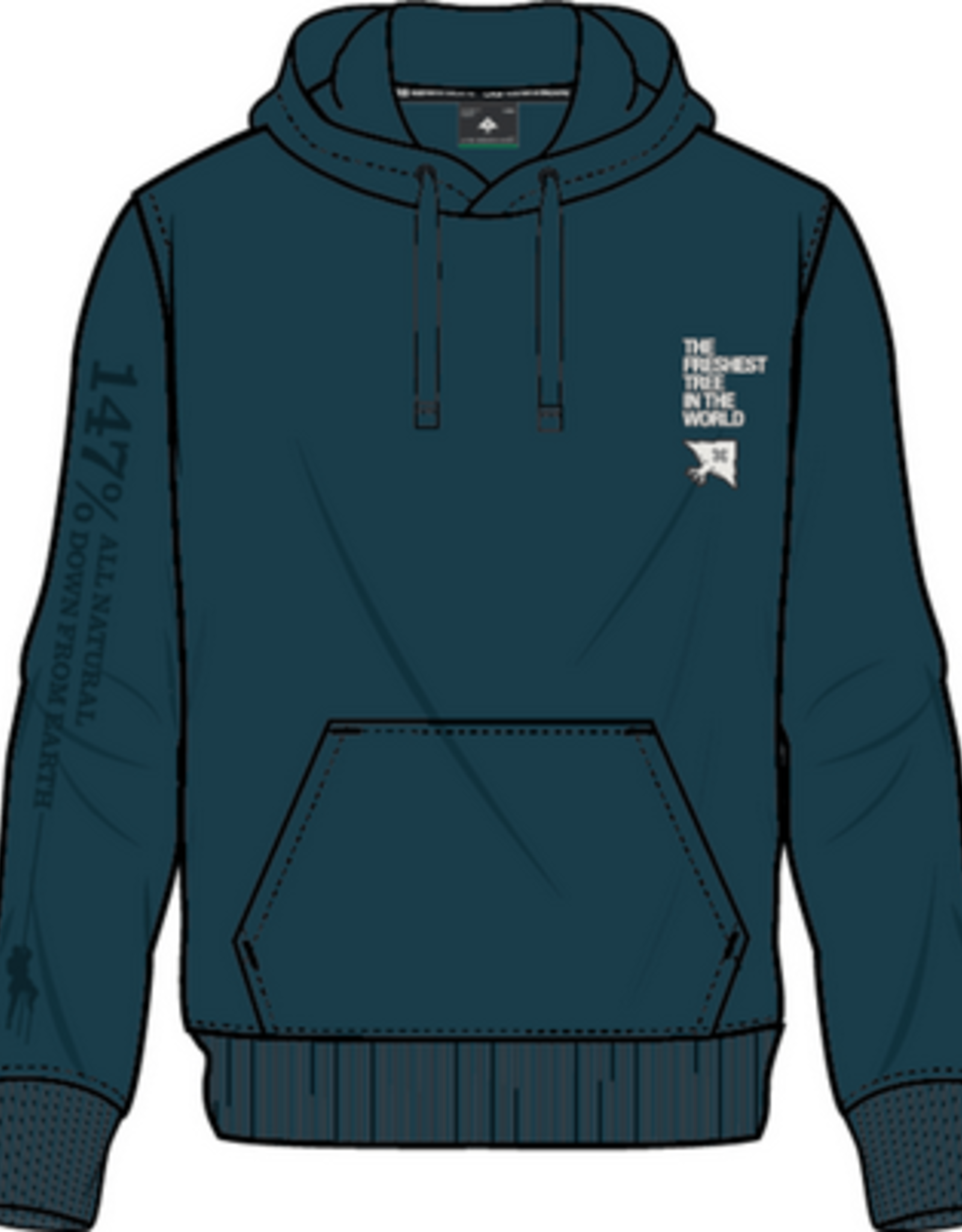 LRG THE FRESHEST TREE FLEECE PULLOVER L3W3MSOXX