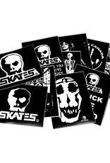 Skull Skates SKULL STICKER