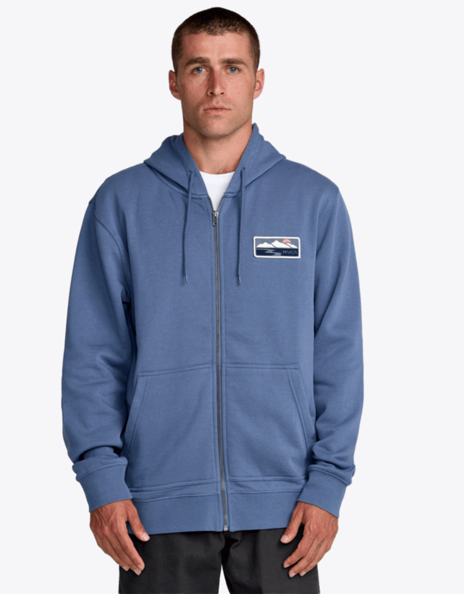 RVCA PEAK COVE ZIP HOOD