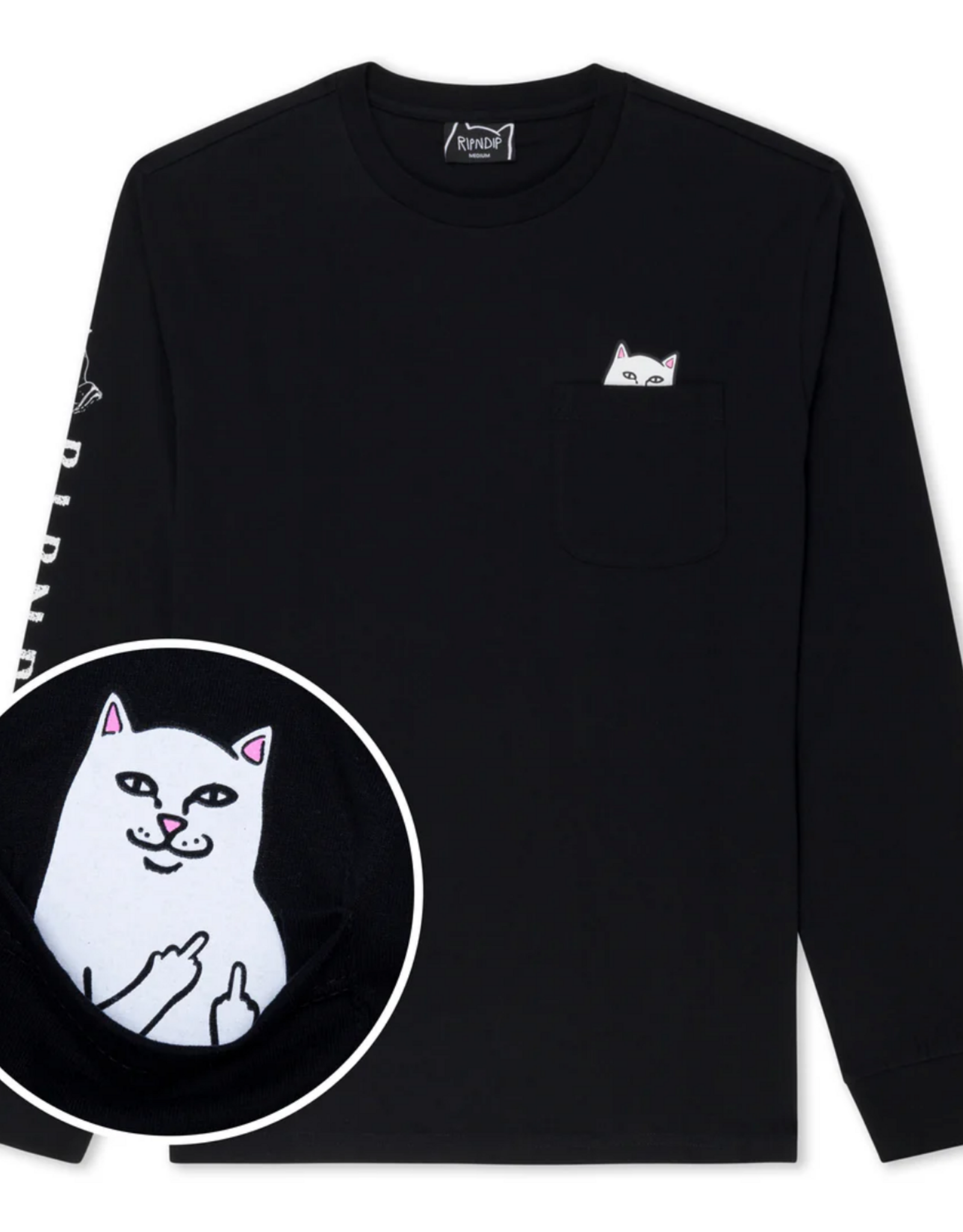 Ripndip POCKET L/S T-SHIRT LORD NERMAL