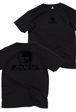 Skull Skates SKULL T-SHIRT SKULL LOGO BLACKOUT